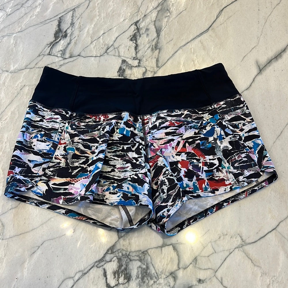Lululemon 4” Run Times Mid Rise short